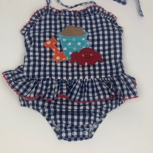 Lil Cactus Girls Boutique Beach outfit 18-24 month